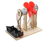 HYTROVE Small Wind Generator Educational Kit Portable Electricity Generator Model for Science Experiments DIY Assembly for Tool for Wind Power Understanding