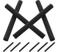 HYTROVE Smokeless Moxa Sticks Black with Constant and Proper Heat 10pcs Paper Material for Moxibustion Therapy Suitable for Traditional Moxibustion Healing