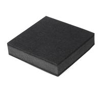 HYTROVE Sound Dampening Pad for Studio and Home Use High Density Acoustic Isolation Pad for Speakers and Drums Noise Reduction and Shock Absorption Easy Installation Black