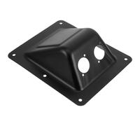 HYTROVE Speaker Terminal Junction Box Iron Square Base for Speakers and Loudspeakers, Strengthens Connection and Enhances Sound Experience, for Stage Music Performances