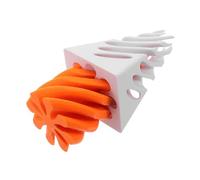 HYTROVE Spiral Cone Desk Fidget Impossible Pyramid Office Desk Decoration Plastic 3d Printing Technology Unique Artistic Conversation Starter