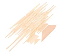 HYTROVE Spruce Brace Wood Kit Smooth Surface and Sound Shaping Features for Acoustic Guitar 17pcs 41 Inch for Luthier DIY Accessories and Guitar Maker Material