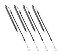 HYTROVE Touch Screen Stylus Pen Resistive Screen Stylus Pen Featuring Smooth Writing Experience Precise Input Black Aluminium Design with Spring Lanyard for Drawing and Presentations