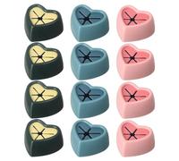 HYTROVE Towel Convenient and Practical Self-Adhesive 12pcs Multi-Purpose Plugs Holders Made of Silicone and Pp Wall-Mounted Rack Random Color for Bathrooms and Kitchens