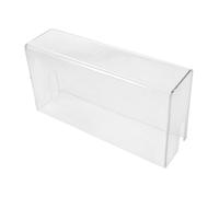 HYTROVE Transparent Acrylic Game Machine Organizer Box with Controller Storage Dustproof Protective Case for Switch Oled Clear Display Container for Travel and Home Use