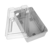 HYTROVE Transparent Plastic Electric Box Cover for Indoor Outdoor Use Durable Breaker Box with Window for Power Distribution Management Easy to Clean Sleek Design Lockable Enclosure for