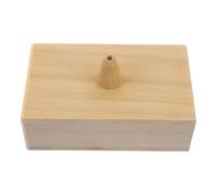 HYTROVE Tuning Fork Wooden Resonator Box for Sound Therapy and Acoustic Experiments, Portable Design Khaki Wood Material, Enhancing Sound Clarity for Individuals of Ages