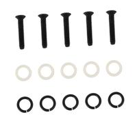 HYTROVE Tuning Peg Washer for Acoustic and Electric Guitars Metal and Plastic Guitar Screw Set M2.5x14mm Prevents Loose Tuning Pegs and Ensures Strings Stay in Tune