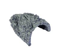 HYTROVE Turtle Basking Cave Hideout Aquarium Decoration for Fish Reptiles Durable Climbing Ramp for Turtle Leopard Gecko Tanks