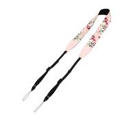 HYTROVE Ukulele Shoulder Strap Hawaiian Style Nylon Guitar Strap Belt Hook for Ukulele Playing Style