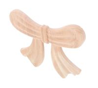 HYTROVE Unpainted European Style Wood Onlays with Romantic Bow Accent Hand Carved Relief Appliques for Wall Mirror Door Cabinet Dresser Fireplace Decor DIY Furniture Embellishments