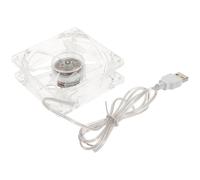 HYTROVE USB Pet Fan Mini Plastic Small Fan for Hamsters and Small Animals with Cooling Function and Easy Installation, for Summer and Hiking in Pet Cages and Habitats