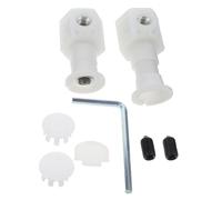 HYTROVE Wall Mounted Toilet Bolt Replacement Kit Fixing Screws with Seal Ring for Toilet Installation Rust-resistant Strong Bearing Capacity Wall Hardware