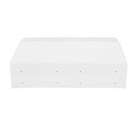 HYTROVE Waterproof Protective Cover for Electric Car Charging Piles and Ev Charging Stations White Plastic Material with Simple Installation Process Outdoor Use Rain Protector