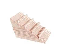 HYTROVE Wooden Hamster Ladder Natural Chew for Pets Promotes Exercise and Coordination for Hamster Houses and Cages Safe and Fun Decor for Your Pet Habitat