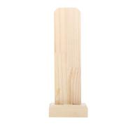 HYTROVE Wooden Memorial Tablet Frame for Tablet Worship and Ceremonies, Portable Writing Surface with Detachable Parts, Beige Wood Material Suitable for Everyday Use and Temple Decor