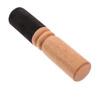 HYTROVE Wooden Singing Bowl Mallet for Buddha Sound Bowls, Lightweight and Smooth Surface Stick, Simple Looking Black Wood Design, for Spiritual and Relaxation Practices