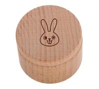 HYTROVE Wooden Teeth Storage Box Teeth Keepsake Organizer for Boys and Girls Memory Safe Keeping at Home Travel