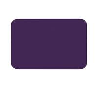 HYTTER Dark Purple Printed Crystal Velvet Lock Edge Floor mat, Bedroom Carpet, Parlor, Dormitory Home Decoration