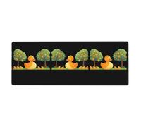 HYTTER Little Yellow Duck Under The pear Tree Printing Extra Large Mouse pad Mousepad Computer Office Gaming Keyboard Thickened Version 12x31.5in