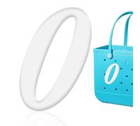 HYTYQDAFA 6pcs Letter Charms for Bogg Bag Accessories, Alphabet Lettering Bag Charms Compatible with Bogg Bag Original All Models,Insert Decorative Letter for Handbag Beach Tote Bag, L, Plastic, No