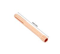 Hyuduo 10Pcs 10N24 Copper Tig Welding Collets 2.4mm Replacement Parts for WP-17 WP-18-26 Torch Durable Heat Resisting Long Service Life