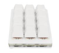 Hyuduo 12 Key Mechanical Gaming Keyboard, One Handed Keypad Wired OSU Keypad Programmable and Hot Swappable Keyboard, Green Axis, for OS X,