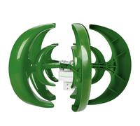 Hyuduo 1200W Vertical Axis Wind Generator Kit, Alloy Steel & Plastic Hybrid System for Solar Wind Energy, 12V 5-Vane/Wing Lantern Design for Ships Cabins Mobile Homes (12V)