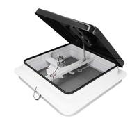 Hyuduo 14 Inch RV Roof Vent Fan Replacement Kit 12V Reversible Motor 6 Inch Blades Compatible with RV Caravan Motorhome Trailer