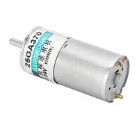 Hyuduo 24V DC Gear Motor, Small Low Speed CW CCW Mini Motor, Permanent Magnet And Bracket Sport Control, Vacuum And Dust Collector, DC Low Speed, Reduction, (500rpm/min)