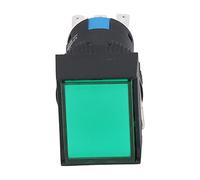 Hyuduo 25Pcs Push Button Switch Momentary Switch Tactile Switch AC 0-240V 5A with Light Indicator for Equipment Machine Control Relays Contactors