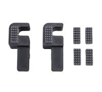 Hyuduo 2Pcs Nozzle Wiper for Lab P2S 3D Printer, Aluminum Alloy Base with 4Pcs Silicone Brush Heads, High Temperature Resistant Nozzle Cleaning Kit and Maintenance Tool