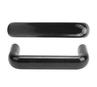 Hyuduo 2Pcs U Shape Insulation Pull Handle Industrial Machine Hardware Door Handles 120mm Hole Centers M8 Thread with Blackening Surface for Welding Machines Inverters Toolboxes