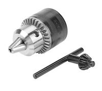 Hyuduo 3-16mm Mini Key Type Drill Chuck, Metal, Fine Workmanship, Equipped with Chuck Key, Easy to Mount, Stainless Steel for Electric Power Drill 3-16mm[B16], Clamp Range (3-16 1/2-20UNF)