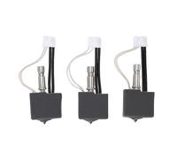 Hyuduo 3 Pcs 0.6mm Nozzle Hotend Kit 0.2mm 0.4mm Nozzles All Metal Extruder Print Head with 200K Thermistor for Kobra S1 S1 Combo ACE Pro 3D Printers