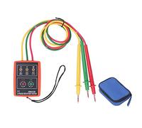 Hyuduo 3 Phase Sequence Tester | Portable AC Voltage Detector & Phase Rotation Meter for 3-Phase Electrical Systems | Polarity and Phase Order Testing Tool