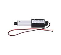 Hyuduo 30mm Linear Actuator 12V DC Mini Electric Linear Actuator Lightweight Noise Elimination Short Circuit Protection for Small Size Sturdy and Longer Life with of Use (Stroke 30mm-30mm/s-20N)