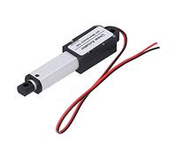 Hyuduo 30mm Linear Actuator 12V DC Mini Electric Linear Actuator Lightweight Noise Elimination Short Circuit Protection for Small Size Sturdy and Longer Life with of Use (Stroke 30mm-8mm/s-70N)
