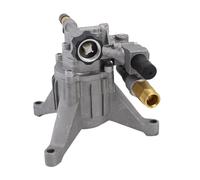 Hyuduo 3400 PSI 2.5 GPM 3/4 Inlet Pressure Washer Pump 7/8 Shaft Vertical High Performance Dual Sealing System Pre Lubricated for Gas Washers with 5 Nozzles and Cold Start