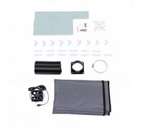 Hyuduo 3D Printer Enclosure Fireproof Cover Constant Temperature Box with Large PVC Window for Resin Printer Dust Protection