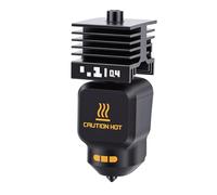 Hyuduo 3D Printer Hotend Kit, All Metal Heat Dissipation Hardened Steel Nozzle 0.4mm, with Pre Installed Heating Block and Low Roughness Inner Wall, for Lab HF Extrusion Head