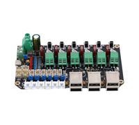 Hyuduo 3D Printer Motherboard Replacement for Multi Head Printer with 6 CANBUS 6 USB 2.0 6 7.5A DC Power Distribution Multiple Configurable IO Ports 24V to 5V DC-DC Circuit