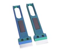 Hyuduo 3D Printer Scraper Build Plate Cleaner Model Detacher Tool 2-Piece Set with SK5 Steel Blades for Efficient Print Removal and Post-Printing Maintenance