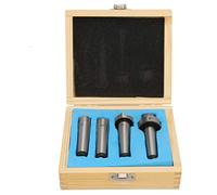 Hyuduo 4PCS MT2 Wood Lathe Spur Center Set Heavy-Duty Wood Turning Centers for Mini Lathe, Compatible with MT2 Taper, Includes Live & Dead Centers for Woodworking & DIY Projects