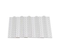 Hyuduo 50Pcs SMD Lamp Beads LED Light SMD Light Beads for TV Backlight with Fast Heat Dissipation Durable Sturdy Quality Universal for LCD TV Repair