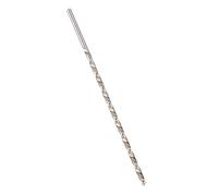 Hyuduo 5mm HSS Extra Long Drill Bit for Concrete Block Masonry, Straight Shank High Speed Steel Twist Drill with Sharpened Flute, 200mm Length Impact Drilling Tool for Hand Operated Set