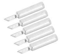 Hyuduo 5pcs 900M-T Soldering Iron Tips Welding Heads Replacement Made of Superior Oxygen-Free Copper with Electroplated Layer for Lead-Free Soldering Small Electronic Components Circuit