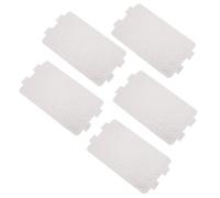 Hyuduo 5Pcs Microwave Oven Mica Plate, Waveguide Cover Heat Insulation Board Replacement for Microwave Toaster Home Appliances 4.6x2.5 Inch
