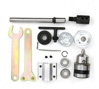 Hyuduo B12 Unpowered Spindle Assembly, 0.005mm Drill Chuck with M10 Connecting Rod for Table Saw and Bench Tools