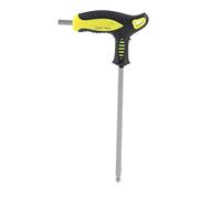 Hyuduo Ball Head T-Shape Hex Key Wrench Set, Long Handle Allen Key Tool for Automotive Repair, Car Maintenance & Industrial Use 4mm Metric Hex Bit